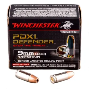 5.56 vs 7.62x39: Which Rifle Round Should You Buy? (2026) 78 Winchester PDX1 Defender 9mm Ammo 147 Gr BJHP 20rds - S9MMPDB1