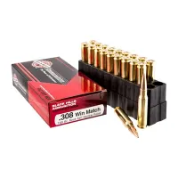 Black Hills Ammunition 33 Black Hills Ammunition 308 Winchester 168gr Match Hollow Point Ammo 20rd Box