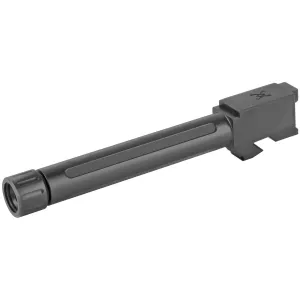 True Precision Parts & Accessories 41 True Precision Barrel TP-G17B-XTBC, 9MM, Black, Thread Protector, Threaded, Fits Glock 17, DLC TP-G17B-XTBC