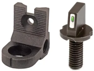 XS Sight Systems CSAT Rear and Tritium Stripe Front Rifle Sight AR Mil-Spec Matte Black Standard