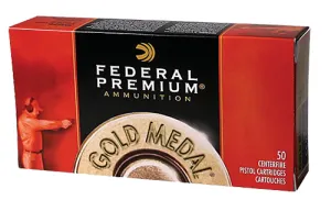 Federal Gold Medal 185 gr Full Metal Jacket Semi-Wad Cutter .45 ACP Ammo, 50/box - GM45B