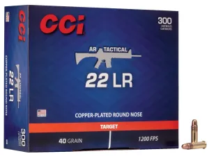 9mm vs 10mm: Which Pistol Caliber Should You Choose? (2026) 31 CCI .22 Long Rifle 40gr Copper Plated RN AR Tactical Ammunition 300rds - 956