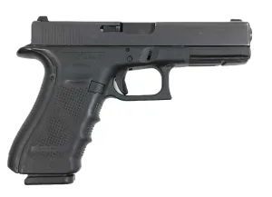 Used Glock 17 Gen4 9mm 17rd Pistol, Black - USD-GLK-17-4-N