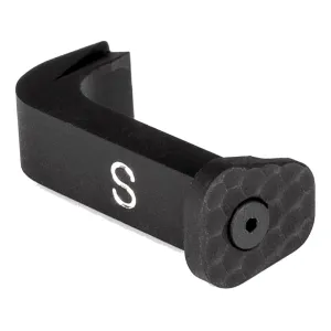 ZEV Technologies Extended Magazine Release with Oversize Button for Glock Gen 3 or Earlier Small Frame 9mm, 357 Sig, 40 S&W, 45 GAP Aluminum Black