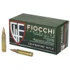 Fiocchi Ammunition Rifle, 223 Remington, 55 Grain, Pointed Soft Point, 50 Round Box 223B50