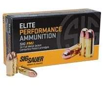 Sig Sauer 380 Auto/ACP 100gr FMJ Ammunition 50rds - E380B1-50