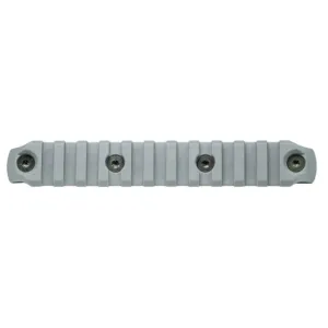 Best 9mm Ammo for Self Defense and Range (2026) 70 Bravo Company MFG KeyMod Picatinny Nylon Rail Section 5.5in Wolf Gray