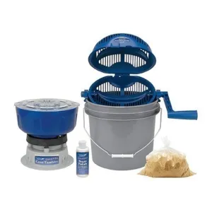 Frankford Arsenal Quick-N-EZ Case Tumbler Master Kit with Quick-N-EZ Rotary Media Separator