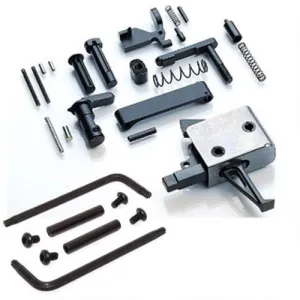 CMC TRIGGERS AR15/AR10 Lower Parts Kit Flat Trigger 3 - 3 1/2 lb