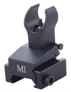 Ar-15 Flip-Up Forearm Rail Front Sight - 1.3'''' Flip-Up Forearm Rail Front Sight Aluminum Black