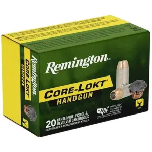 .44 Magnum vs .357 Magnum: Which Should You Choose? (2026) 11 Remington Core-Lokt 44 Magnum 240gr Core-Lokt Hollow Point Handgun Ammo - 20 Rounds