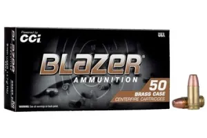 CCI 9mm Luger 147 gr FMJ Blazer Brass 50/Box