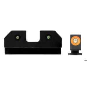 XS SIGHTS R3D Night Sights fits Glock Blk/Grn Tritium Orange