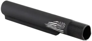 Luth-AR Parts & Accessories 40 Luth-AR Commercial Carbine Buffer Tube w/Freedom Flag Black Carbine