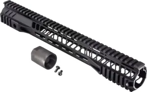 TRYBE Defense AR-15 M-LOK Lightweight Quad Handguard w/ Full Rail 15in Black