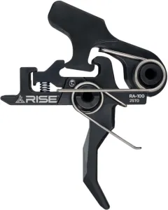 Rise Armament OPMOD HEX-C 2-Stage Trigger Curved 4.5 lb Black RA-100-HEXC-BLK