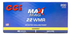 Virginia Gun Laws (2026): CHP, Universal Background Checks & Substantial Risk Order 29 CCI .22 WMR Maxi Mag 40gr JHP Ammunition 200rds - 958