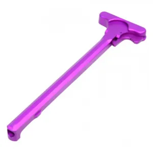 Guntec USA AR-15 Charging Handle w/Mil-Spec Latch T6 6061 Aluminum Anodized Purple