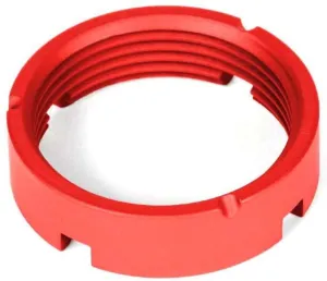 AT3 Tactical Castle Nut for AR-15 Buffer Tubes Red