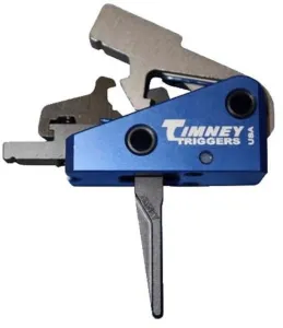 Timney Triggers Parts & Accessories 20 Timney Trigger AR Targa Two-Stage Long Trigger Long 1St Stage Straight 2+2Lb