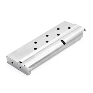 Wilson Combat Parts & Accessories 25 Wilson Combat 1911 Compact 9mm 8-Round 920 Series Stainless Steel Magazine with Welded Base Pad