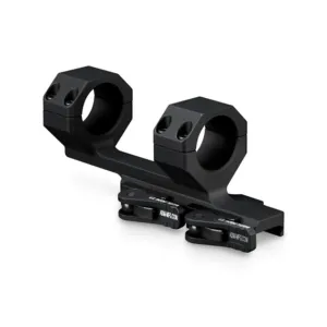 Vortex Precision QR Cantilever Mount 30mm 2in Offset Black Medium 1.45in 8.9oz