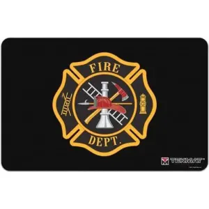 TEKMAT ARMORERS BENCH MAT 11X17 FIREMANS SHIELD
