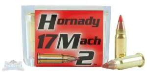 Hornady 17 Mach 2 17gr V-MAX Rimfire Varmint Express Ammunition 50rds - 83177
