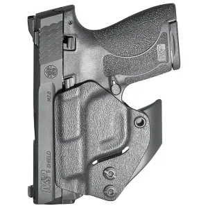 Mission First Tactical H2SWSHAIWBM Minimalist IWB Black Polymer Belt Clip Fits S&W M&P Shield 2.0 9/40/Shield Plus/Shield 1.0 9/40, Holster