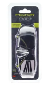 PELTOR Sport SecureFit 400 Eye Protection Clear Anti-Fog 8/Case Clear