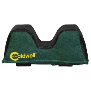 Caldwell Parts & Accessories 9 Caldwell 263234 Universal Front Rest Bag Filled Green w/Black Accents 600D Polyester w/Leather Padding