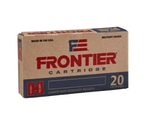 Hornady Frontier 55 gr Hollow Point Match 5.56 Ammo, 20/box - FR240
