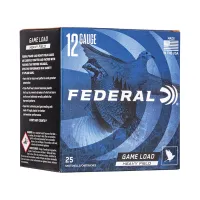 Federal Game Load Upland Heavy Field 12 Gauge Ammo 2-3/4" #6 Lead Shot 1-1/8 oz Case of 250 (10 Boxes of 25)