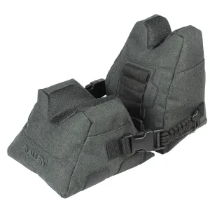 Allen 18417 Eliminator Prefilled Front and Rear Bag, Gray Polyester, Side Release Buckles, Weighs 4.50 lbs., 11.50 in L x 7.50 in H
