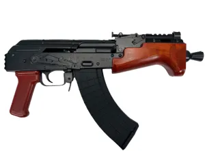 Pioneer Arms Micro Hellpup Pro 7" 7.62x39 30rd Pistol, Poiish Red - PRAK0031KPRO