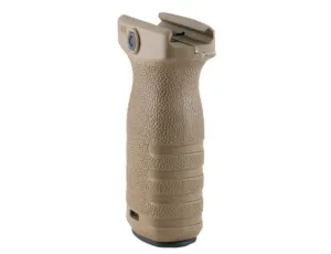 Mission First Tactical MFT React Short Vertical Grip Scorched Dark Earth