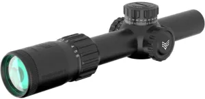 Custom Sig P365 Parts & Accessories for 2026 107 Swampfox Tomahawk II 1-4x24mm LPVO Rifle Scope 30mm Tube Second Focal Plane Green Fiber Optic Black