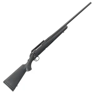 Ruger American 243 Winchester Black Bolt Action Rifle - 22in - Matte Black