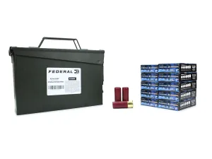 Gun Price Check: Compare Prices Across 30+ Retailers 30 Federal PS 12 Gauge 2-3/4 9 Pellet 00 Buck Shot 50 Rounds In Ammo Can