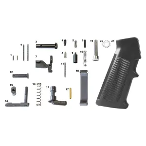Geissele Parts & Accessories 59 GEISSELE AUTOMATICS Geisseles Standard Lower Parts Kit With Grip (05-987)