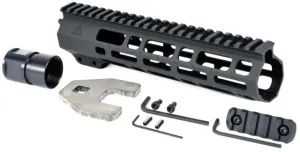 AT3 Tactical SPEAR M-LOK AR-15 Free Float Handguard 9in Length Tungsten