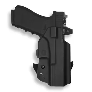 WE THE PEOPLE Glock 17/22 Gen 1-4 w/ Red Dot Black Kydex Holster | Right Hand