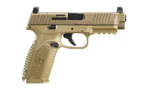 Home Defense for Apartments (2026): Guns, Ammo and Tactics 90 FN 509F MRD 9mm 4.5" 17rd Pistol, Flat Dark Earth - 66-100722