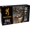 Browning Ammo & Accessories 13 BROWNING AMMO 270 Win Silver Series SP 150Gr 20rd